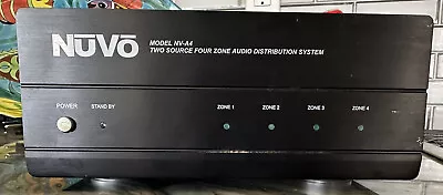 Nuvo Simplese 2 Source 4 Zone Audio Distribution System Model NV-A4 • $48