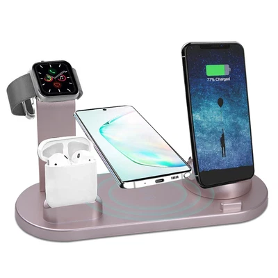 $22.99 • Buy 3 In 1 Wireless Charger Dock Charging Station For Apple Watch IPhone 12 11 XS 8+