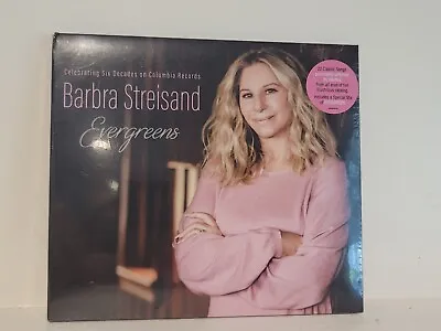 Barbra Streisand Evergreens: Celebrating Six Decades On Columbia Records New Cd • $14.99