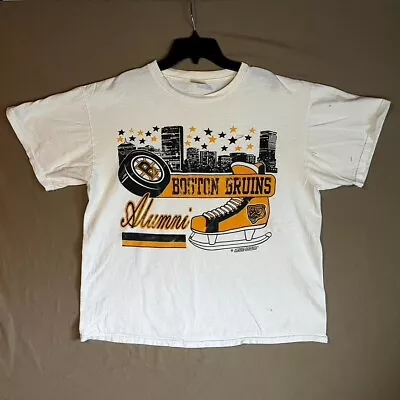 1990s Vintage Boston Bruins Alumni T Shirt Size L • $20