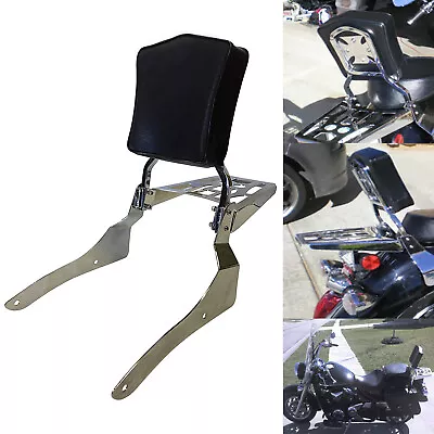 $174 • Buy Sissy Backrest Luggage Rack  07+ Yamaha V-Star 950 1300 (except Stryker)