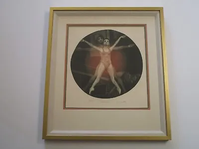 G.h Rothe Mezzotint Etching Rare Front View Ballet Dancers Signed Limited Ed • $1000