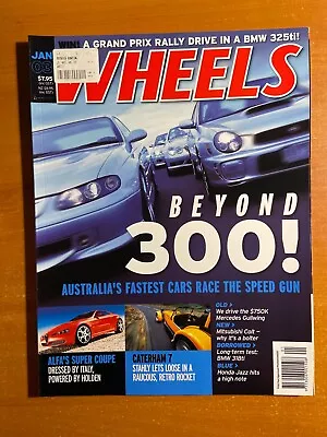 Wheels Magazine - January 2003 - Australia's Fastest Cars • $14.90
