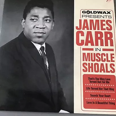 James Carr Goldwax E.P - In Muscle Shoals - See Picture For Titles - Mint • £15