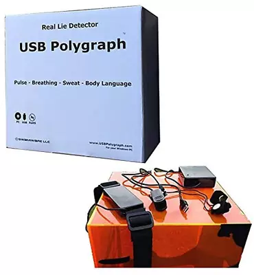 £132.68 • Buy Usb Polygraph Machine Real Home Lie Detector Test Testing Kit Truth Dare Game