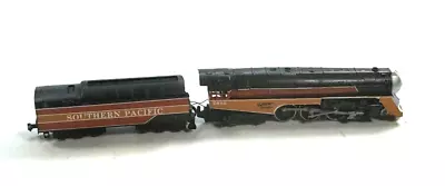 N Scale Con-Cor Bullet Nose J.A. Hudson Southern Pacific Daylight 2486 W/Tender • $95