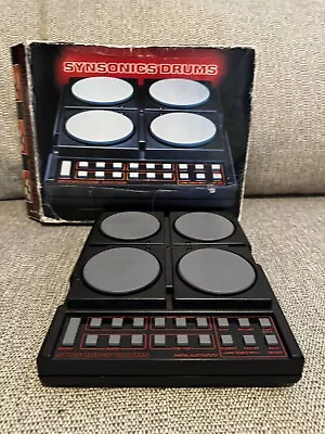Vintage ANALOG Mattel Synsonics Drums Pro Model Drum Machine WORKS • $59.95