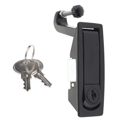 Black Compression Latch / Lever Lock Knob For Horsebox Trailers Locker Doors • £9.49