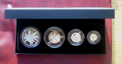 UK 2011 Britannia 4 Coin Silver Proof Set • £120