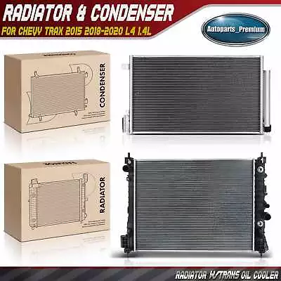 2x Radiator & AC Condenser Cooling Kit For Chevrolet Trax 2015 2018-2020 L4 1.4L • $173.99