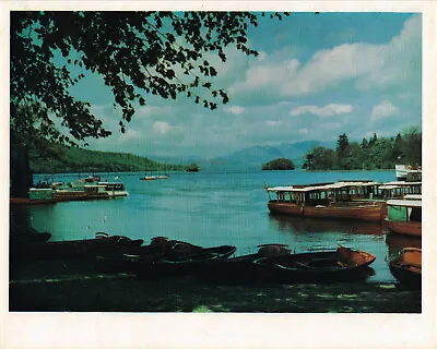 Bowness On Windermere Lake District Picture Old Print 1961 CLPBOTLDIC41 • £3.99