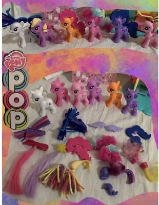 My Little Ponies POP Ponies LOT~ Pinkie Pie’s Sweet Shoppe + 5 POP Ponies • $16