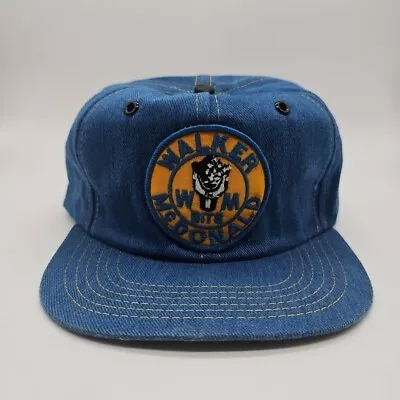 Vintage WALKER McDONALD WM BITS Drilling Snapback Hat  • $30
