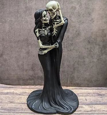 Eternal Embrace Gothic Skeletons Figurine Valentine Wedding Couples Nemesis Now • £29.99