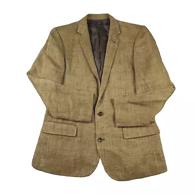 J Crew Blazer Sports Coat 40L Mens Ludlow Jacket Linen Slim Fit 2 Button  • $59.90