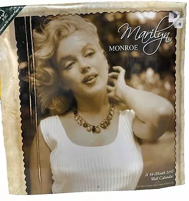 Marilyn Monroe 2010 16-Month Pin-Up Wall Calendar Sam Shaw Photos Sealed • $19.50