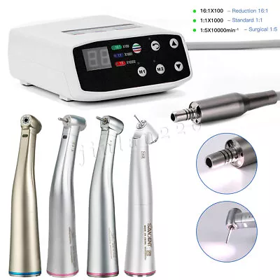 NSK Style Dental Brushless Electric Micro Motor 1:1/1:5/1:4.2 LED Handpiece NEW • $171.18