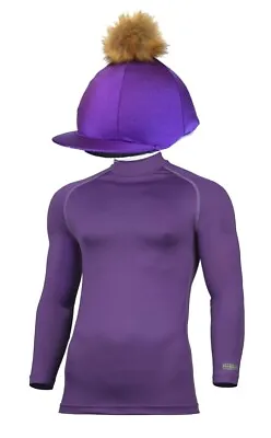 GGGear Cross Country Colours Base Layer/SilkPurple. Adults & Children's • £44.80
