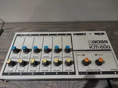 Vintage BOSS Km-600 Analog Keyboard Mixer Vintage • $99