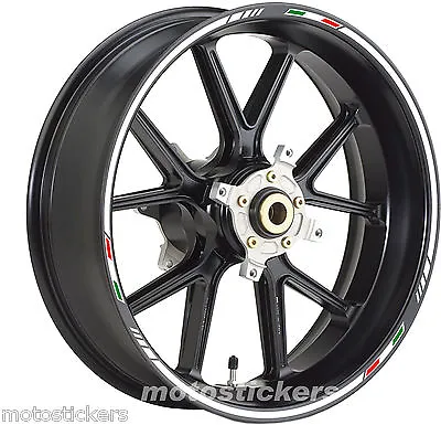 Kawasaki ZZR1400 - Stickers Wheels – Set Wheels Model Sport Tricolor • £25.93