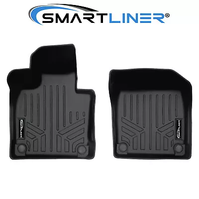 SMARTLINER Custom Fit 1st Row Black Floor Mat Liner Set For 2018-2023 Volvo XC60 • $93.46