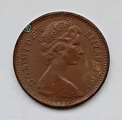 1976 1/2 Half Pence (Half New Pence) Coin In Good Condition • £0.99