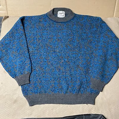 Vintage Sears And Roebuck Pullover Sweater Knitted In Italy Adult Size L • $99.99