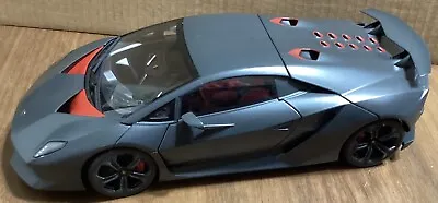 AUTOart 1/18 Lamborghini SESTO ELEMENTO Grey Carbon Fiber Pattern • $225.62