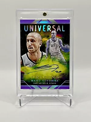 Manu Ginobili 2023-24 Origins Universal On-Card Auto FOTL Purple /18 No. UA-MNU • $10.50