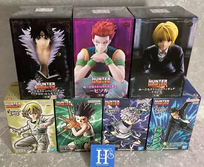 Hunter X Hunter Figure Set Of 7 Gon Killua Kurapika Chrollo Hisoka Leorio NEW JP • $316.47