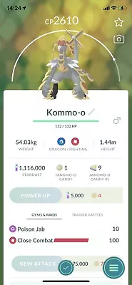 Pokemon  Kommo-o Safe And Fast • $3