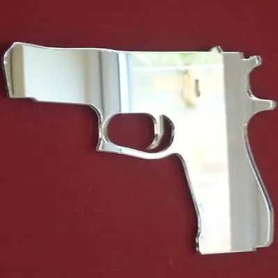 Gun Shaped Acrylic Mirrors (Several Sizes Available) • $36.42