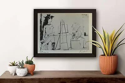 Pablo Picasso Original Print Hand Signed Litho With COA & Appraisal Of $3500 • $299