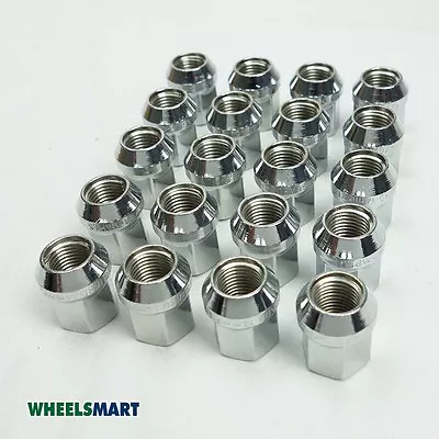 20x HOLDEN COMMODORE VE VF OPEN END WHEEL NUTS 14mm X 1.5 TAPERED HEX CAPRI WM  • $39