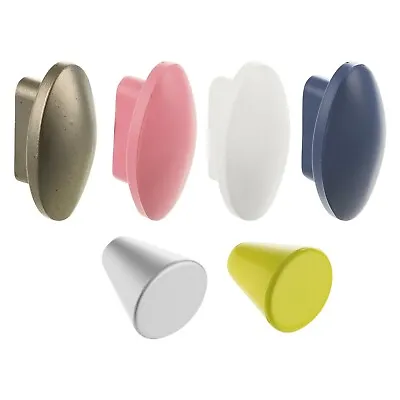 Plastic Door Knobs Handles Drawer Cupboard Pull Furniture Cabinet Small Colour • £2.49