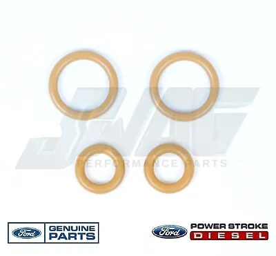 94.5-03 OEM Genuine Ford 7.3L Powerstroke Diesel Turbo Pedestal Yellow O-rings • $21.99