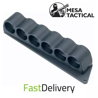 Mesa Tactical 6-Shell SureShell Side-Saddle Carrier Fits Mossberg 500/590 Black • $86.99