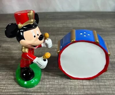 Mickey And Drum Salt And Pepper Shaker Set • $13.79
