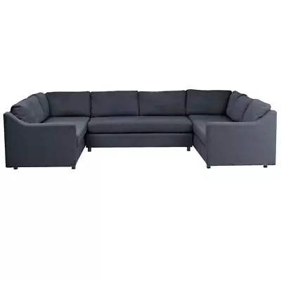 3 Pieces Upholstered U-Shaped Large Sectional Sofa W/Thick Seat&Back Cushions • $1319.89