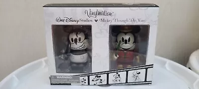 Disney Vinylmation 3” - Mickey Through The Years Plane Crazy And Band Concert • $20