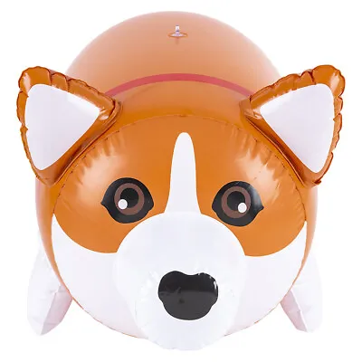 £10.73 • Buy 24  Corgi Puppy Dog Inflatable Eye Catching Inflate Blow Up Toy Party Decoration
