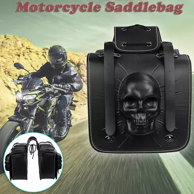 Motorcycle Bag Tool Side Bag Luggage Fit For Yamaha VMax1200 VMax1700 • $52.51
