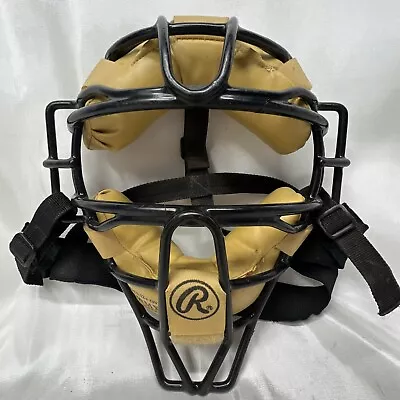 Vintage Rawlings RWMXJ Baseball Softball  Leather Umpire Adult Catchers Mask • $24.99