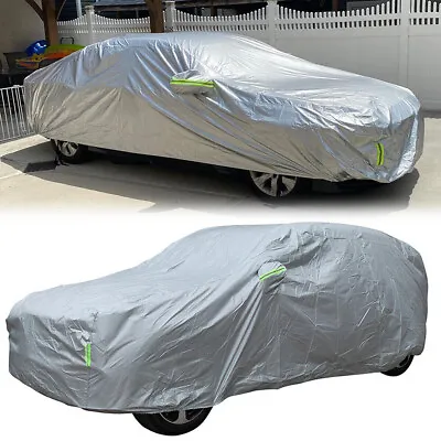 $49.62 • Buy Full Car Cover Waterproof Sun Protection Outdoor UV Snow Dust Universal Fit SUV