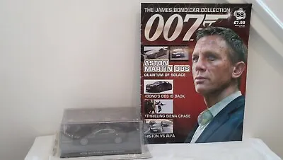 £21.85 • Buy #58 The James Bond Car Collection - ASTON MARTIN DBS - QUANTUM OF SOLACE