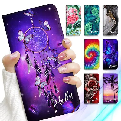 $16.99 • Buy Personalised Name Wallet Case Cover For IPhone 15 14 13 12 11 Xr Plus Pro Max