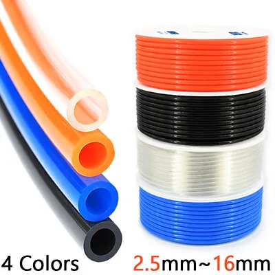 Pneumatic PU Pipe Tube Hose Tubing Compressed Air Line Plastic Polyurethane Pipe • $3.68