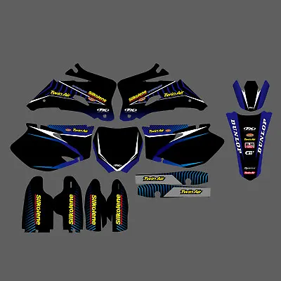 Team Decals Graphic Sticker Kit For Yamaha YZ250F YZ450F 2006 2007 2008 2009 • $90.90