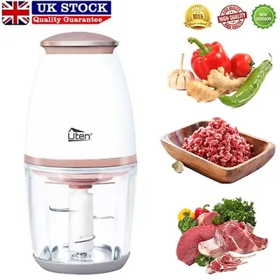 £20.49 • Buy 700ml Electric Food Processor Blender Mixer Kitchen Meat Fruit Vegetable Chopper