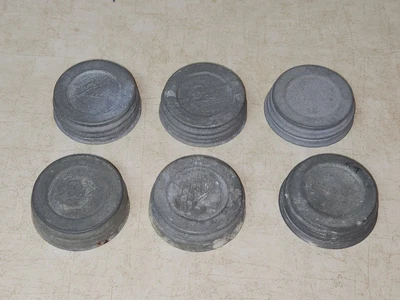 $19.99 • Buy Vtg Zinc Atlas/Ball Freezer Cap Canning Jar Lids Genuine Boyd's Pre-Owned 